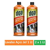 Doa Lavabo Açıcı Jel 1 Lt X 2 Adet Doa Lavabo Açıcı Jel 1 Lt X 2 Adet