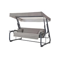 Rubus 4 Kişilik Bahçe Balkon Teras Salıncağı - Kırçıllı Gri Rubus 4 Kişilik Bahçe Balkon Teras Salıncağı - Kırçıllı Gri