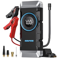 Avapow Wp2 12000mah 2000a 4 İn 1 Jump Starter Akü Takviye + Lastik Şişirme Powerbank-18w Type-C+Led+Çanta AVP WP2 Avapow Wp2 12000mah 2000a 4 İn 1 Jump Starter Akü Takviye + Lastik Şişirme Powerbank-18w Type-C+Led+Çanta AVP WP2