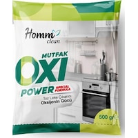 Homm Clean Oxi Power Mutfak Toz Leke Çıkarıcı 500 G Homm Clean Oxi Power Mutfak Toz Leke Çıkarıcı 500 G