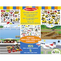 Melissa And Doug Tak Çıkar Çıkartma Kitabı - Araçlar Melissa And Doug Tak Çıkar Çıkartma Kitabı - Araçlar