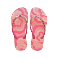 Havaianas Kıds Slım Glıtter Iı Simli Kız Çocuk Parmak Arası Terlik 4146976 4146976 3128 Pembe