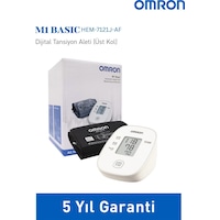 Omron M1 Basic Üst Koldan Pilli Dijital Tansiyon Aleti – Tek Tuşla Ölçüm, 5 Yıl Garantili Omron M1 Basic Üst Koldan Pilli Dijital Tansiyon Aleti – Tek Tuşla Ölçüm, 5 Yıl Garantili