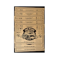 Kraft 35 x 50 CM Oto Paspas Kağıdı 100 Adet Kraft 35 x 50 CM Oto Paspas Kağıdı 100 Adet