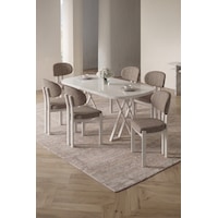 Opss 90x168 Beyaz Mdf Masa, Metal X Ayak, Metal Sandalye, 6 Kişilik Mutfak Masası Takımı Ve Yemek Masası Takımı Bej Opss 90x168 Beyaz Mdf Masa, Metal X Ayak, Metal Sandalye, 6 Kişilik Mutfak Masası Takımı Ve Yemek Masası Takımı Bej