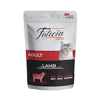 Felicia Kuzulu Tahılsız Pouch Konserve Yetişkin Kedi Maması 85 G Felicia Kuzulu Tahılsız Pouch Konserve Yetişkin Kedi Maması 85 G