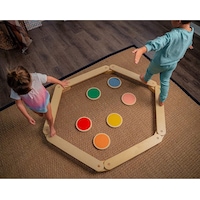 Montessori Ahşap Denge Kirişi, Denge Tahtası, Basamak Taşları, Aktivite Çocuk Oyuncağı 6 Sopa+6 Taş Montessori Ahşap Denge Kirişi, Denge Tahtası, Basamak Taşları, Aktivite Çocuk Oyuncağı 6 Sopa+6 Taş
