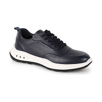 Lbr H1001 Erkek Deri Casual Ayakkabı Lacivert Lbr H1001 Erkek Deri Casual Ayakkabı Lacivert