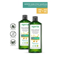 Agarta Doğal Kepeğe Karşı Etkili Şampuan 2 x 400 ML Agarta Doğal Kepeğe Karşı Etkili Şampuan 2 x 400 ML