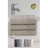 Softure 3 Lü El Yüz Havlusu Günlük Kullanım 50x90 Cm Yumuşak, Dayanıklı, Hızlı Kuruyan Bej Softure 3 Lü El Yüz Havlusu Günlük Kullanım 50x90 Cm Yumuşak, Dayanıklı, Hızlı Kuruyan Bej