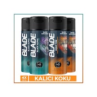 Blade Hero Selection Serisi Night Fire&black Alpha Erkek Deodorant 4x150 Ml Blade Hero Selection Serisi Night Fire&black Alpha Erkek Deodorant 4x150 Ml