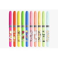 Bıc Marking Highlighter Grip Kawaii Desenli Fosforlu Kalem 10'lu Set Çok Renkli Bıc Marking Highlighter Grip Kawaii Desenli Fosforlu Kalem 10'lu Set Çok Renkli