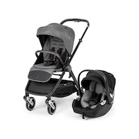 Kanz X-go Ultimate Travel Sistem Bebek Arabası Silver Gri Antrasit - Siyah Kanz X-go Ultimate Travel Sistem Bebek Arabası Silver Gri Antrasit - Siyah