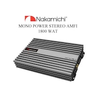 Nakamıchı Nkta75.4 Kanal Amfi 1800 Watt Stereo Oto Amfi