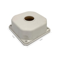 Kamera buat montaj kutusu beyaz avix 10X10 233059 Kamera buat montaj kutusu beyaz avix 10X10 233059