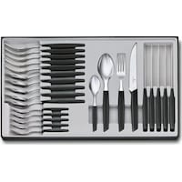 Victorinox 6.9093.12W.24 Swiss Modern 24 Parça Masa Seti Victorinox 6.9093.12W.24 Swiss Modern 24 Parça Masa Seti