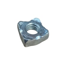 M8 Galvanizli Tırnaklı Kare Somun 100 Ad. M8 Galvanizli Tırnaklı Kare Somun 100 Ad.