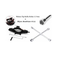 Makas Kriko Kollu 1.5 Ton +bijon Anahtarı 4 Lü Makas Kriko Kollu 1.5 Ton +bijon Anahtarı 4 Lü