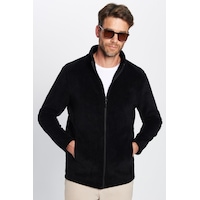 Tudors Unisex Siyah Anti-pilling Tüylenme Yapmayan Standart Fit Tam Fermuarlı Soğuk Geçirmez Polar Hırka-32472 Sİyah Tudors Unisex Siyah Anti-pilling Tüylenme Yapmayan Standart Fit Tam Fermuarlı Soğuk Geçirmez Polar Hırka-32472 Sİyah