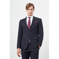 İmza Koyu Lacivert Armürlü Mono Yaka Tam Astar Esnek 6 Drop Slim Fit Classic Takım Elbise 1001245175 Koyu Lacivert İmza Koyu Lacivert Armürlü Mono Yaka Tam Astar Esnek 6 Drop Slim Fit Classic Takım Elbise 1001245175 Koyu Lacivert