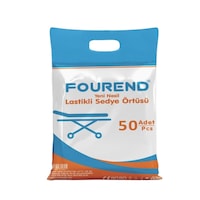Fourend Yeni Nesil Lastikli Sedye Örtüsü 80x220 50 Adet Fourend Yeni Nesil Lastikli Sedye Örtüsü 80x220 50 Adet