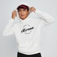 Ellesse Erkek Kapüşonlu Sweatshirt Beyaz Em050-bg 001 Ellesse Erkek Kapüşonlu Sweatshirt Beyaz Em050-bg 001