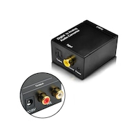 Digital To Analog Stereo Rca Optik Toslink Ses Çevirici Dönüştürücü Digital To Analog Stereo Rca Optik Toslink Ses Çevirici Dönüştürücü