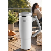 Neoflam Fika Lumi Patentli Döner Kulplu Sızdırmaz Çelik Termos 1200 Ml - Bej Beyaz Neoflam Fika Lumi Patentli Döner Kulplu Sızdırmaz Çelik Termos 1200 Ml - Bej Beyaz
