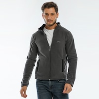 Slazenger SAFRANO I Erkek Polar Koyu Gri Slazenger SAFRANO I Erkek Polar Koyu Gri