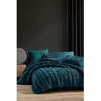 Elart Comfort Yeni Nesil Çift Kişilik Uyku Seti- 3 Parça Velvet Zümrüt Yeşili Elart Comfort Yeni Nesil Çift Kişilik Uyku Seti- 3 Parça Velvet Zümrüt Yeşili