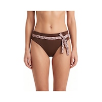 Loya Kadın Leopar Bağlama Detaylı Tek Alt Bikini Loya Kadın Leopar Bağlama Detaylı Tek Alt Bikini