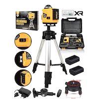 Assur Asr927 360 16 Köşe Tripod'lu Lazer Metre Hizalama Sarı Assur Asr927 360 16 Köşe Tripod'lu Lazer Metre Hizalama Sarı