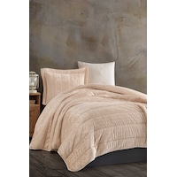 Elart Velvet Kadife Comfort Set Modern Uyku Seti Tek Kişilik Cappuccino 2 Parça Elart Velvet Kadife Comfort Set Modern Uyku Seti Tek Kişilik Cappuccino 2 Parça