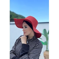 Remsa Mayo Hasır Şapka Kırmızı Rş-64 Kırmızı Remsa Mayo Hasır Şapka Kırmızı Rş-64 Kırmızı