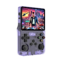 Konsol Plus R36S 3.5" IPS Ekran 15 000 Oyun 64 GB Retro El Oyun Konsolu - Mor Konsol Plus R36S 3.5" IPS Ekran 15 000 Oyun 64 GB Retro El Oyun Konsolu - Mor