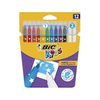 Bic Kids Magic Keçeli Boya Kalemi 10 + 2 Renk Bic Kids Magic Keçeli Boya Kalemi 10 + 2 Renk