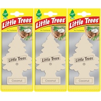 Little Trees Oto Kokusu 3'Lü Hindistan Cevizi Little Trees Oto Kokusu 3'Lü Hindistan Cevizi