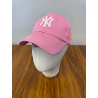 Ny Yankees Nakışlı Fileli Yazlık Beyzbol Cap Şapka Pembe Ny Yankees Nakışlı Fileli Yazlık Beyzbol Cap Şapka Pembe