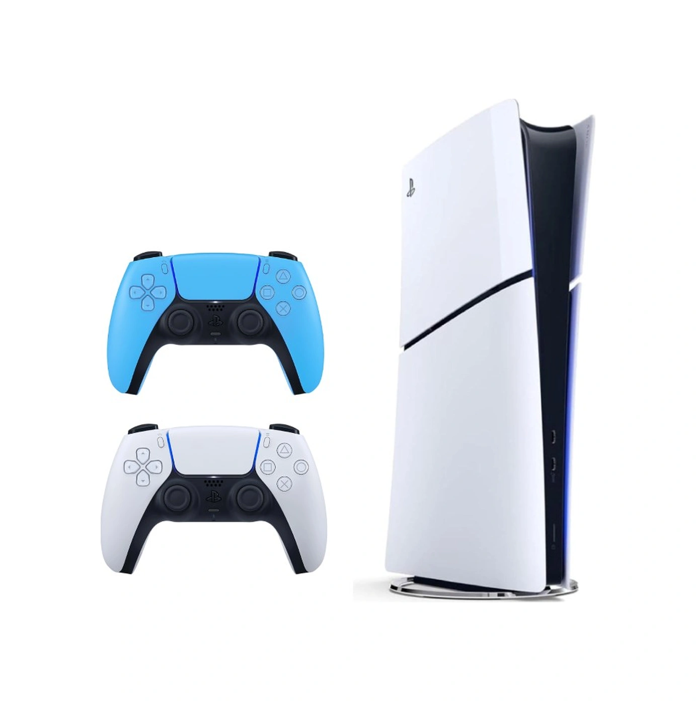 Sony Playstation 5 Slim Digital 825 GB + 2. Mavi Dualsense (İthalatçı Garantili)