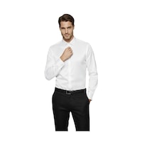 Deepsea Beyaz Slim Fit Erkek Gömlek Kolay Ütülenen Nefes Alan Kumaş, Dört Mevsim Şıklık 2608515 Beyaz Deepsea Beyaz Slim Fit Erkek Gömlek Kolay Ütülenen Nefes Alan Kumaş, Dört Mevsim Şıklık 2608515 Beyaz