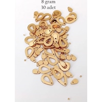 Oya Abiye Bileklik Kolye Pleksi Metalik Plastik Pul Altın Renk 8 Gram 30 Adet - Bnc496 Oya Abiye Bileklik Kolye Pleksi Metalik Plastik Pul Altın Renk 8 Gram 30 Adet - Bnc496