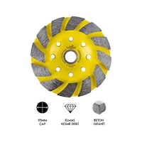 Dawreek Dt018cd 115mm Kalın Turbo Elmas Taşlama Diski Dawreek Dt018cd 115mm Kalın Turbo Elmas Taşlama Diski