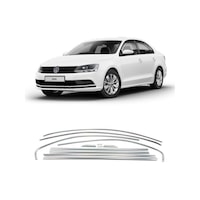 Araba Alışveriş Volkswagen Aksesuar Jetta 2012-18 Krom Cam Çıta Seti Araba Alışveriş Volkswagen Aksesuar Jetta 2012-18 Krom Cam Çıta Seti