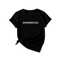 Uyguntarz Unisex Kesinlikle Hayır. Tasarım Basklı Tshirt Siyah Uyguntarz Unisex Kesinlikle Hayır. Tasarım Basklı Tshirt Siyah