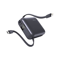 Ttec Recharger Mini LCD 10.000 mAh PD 20W USB-C Ve Lightning Dahili Kablolu Taşınabilir Hızlı Şarj Ttec Recharger Mini LCD 10.000 mAh PD 20W USB-C Ve Lightning Dahili Kablolu Taşınabilir Hızlı Şarj
