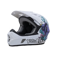 Raptor Gravity Fullface Xl 61-62cm Varsity Chaos Bisiklet Kaskı Beyaz Raptor Gravity Fullface Xl 61-62cm Varsity Chaos Bisiklet Kaskı Beyaz