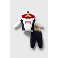 U.S. Polo Assn. Erkek Bebek Beyaz Takım Usb2565-c-v1 Beyaz U.S. Polo Assn. Erkek Bebek Beyaz Takım Usb2565-c-v1 Beyaz