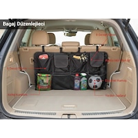 8 Cepli Araç Bagaj Düzenleyici Çanta Organizer Araba Çantası Oto Içi Aksesuar Otomobil Aksesuarları 1 Adet / Siyah 8 Cepli Araç Bagaj Düzenleyici Çanta Organizer Araba Çantası Oto Içi Aksesuar Otomobil Aksesuarları 1 Adet / Siyah