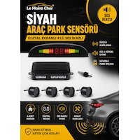 Peugeot 307 Xr Siyah Araç Park Sensörü Dijital Ekranlı 4'lü Ses İkazlı Peugeot 307 Xr Siyah Araç Park Sensörü Dijital Ekranlı 4'lü Ses İkazlı
