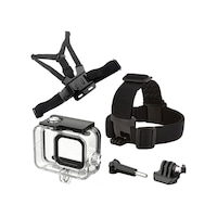 Gopro Hero 13 Hero12 Hero 11 Hero 10 Hero 9 Black Uyumlu Housing Kafa Bandı ve Göğüs Kemeri 5 Parça Set Go209 Gopro Hero 13 Hero12 Hero 11 Hero 10 Hero 9 Black Uyumlu Housing Kafa Bandı ve Göğüs Kemeri 5 Parça Set Go209